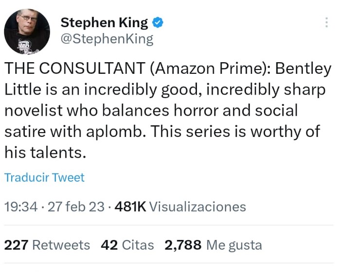 stephen king opinion