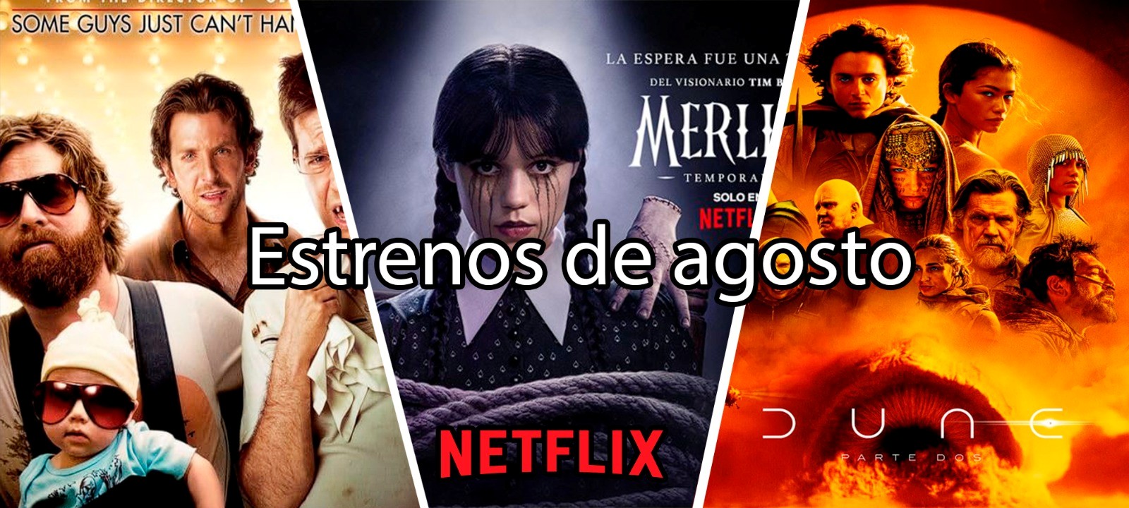 Top 3 de estrenos de Netflix | Agosto