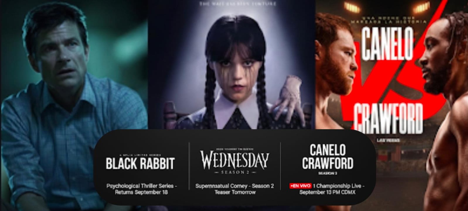 Top 3 estrenos de Netflix en septiembre