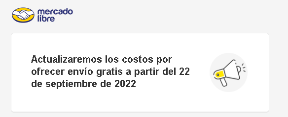 Mercado Libre modificará el costo de sus envíos “gratis” a partir de este 22 de septiembre