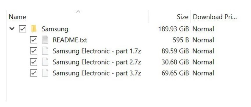samsung info