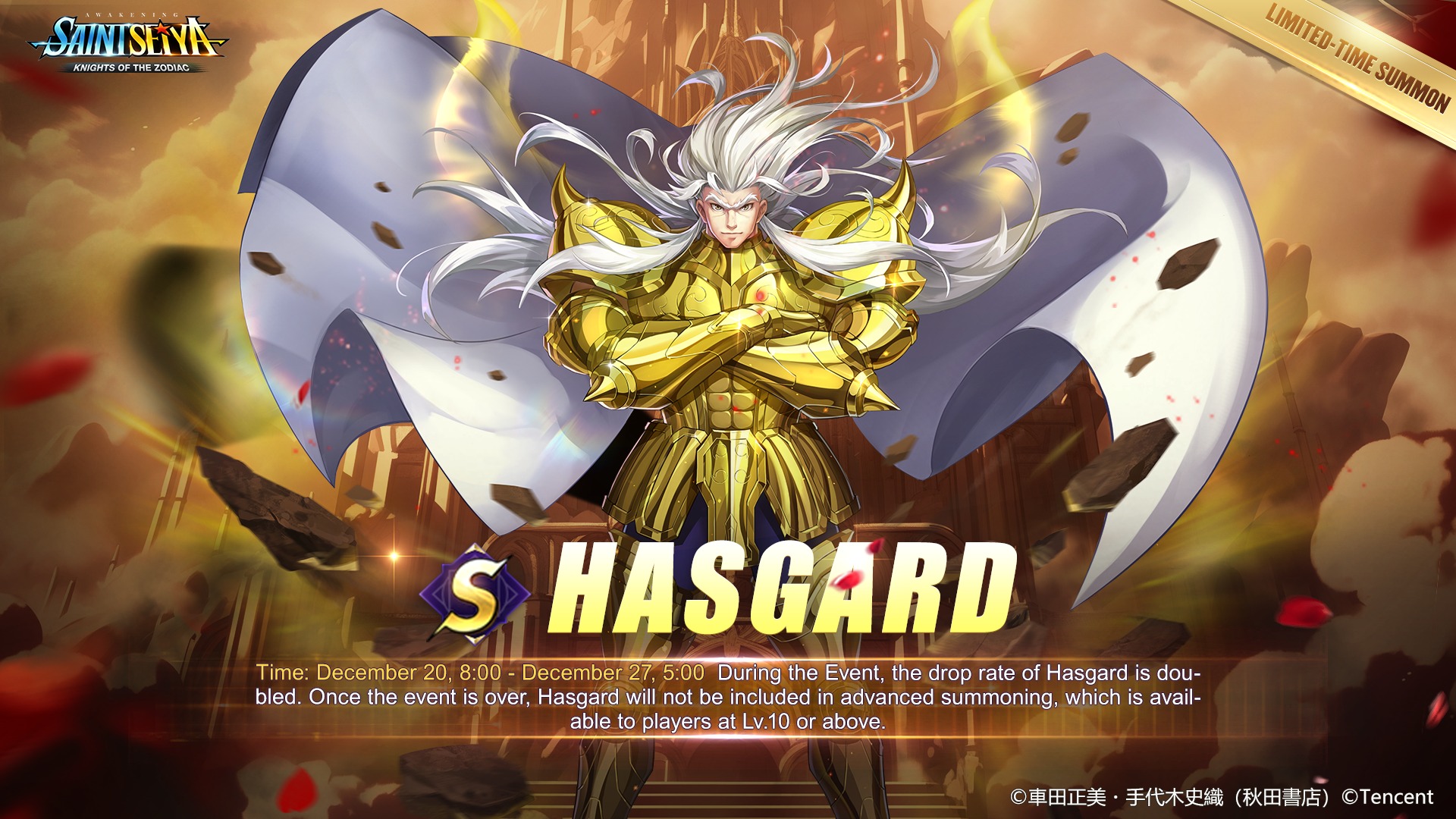 Hasgard de Tauro llega a Saint Seiya Awakening KotZ | Habilidades y armado recomendado