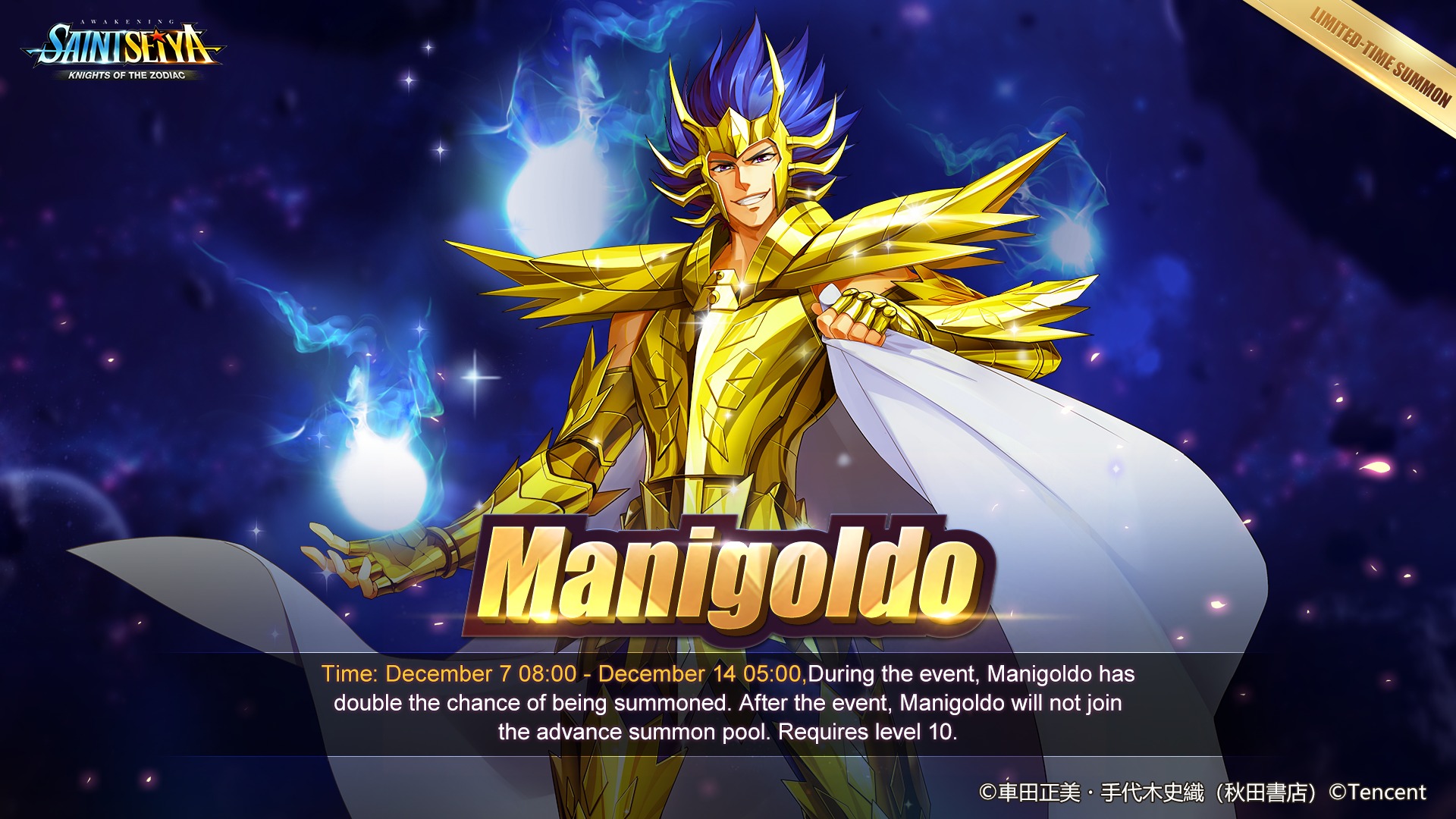 Manigoldo de Cáncer nuevo personaje en Saint Seiya KotZ | Habilidades, cosmos y atributos