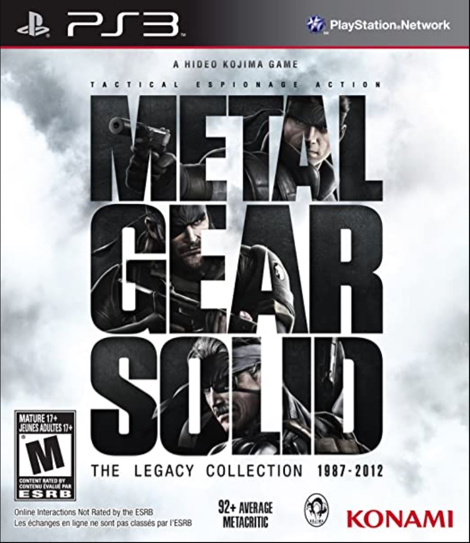 mgs legacyColletion