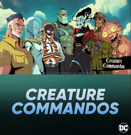 creature commandos DC Rights