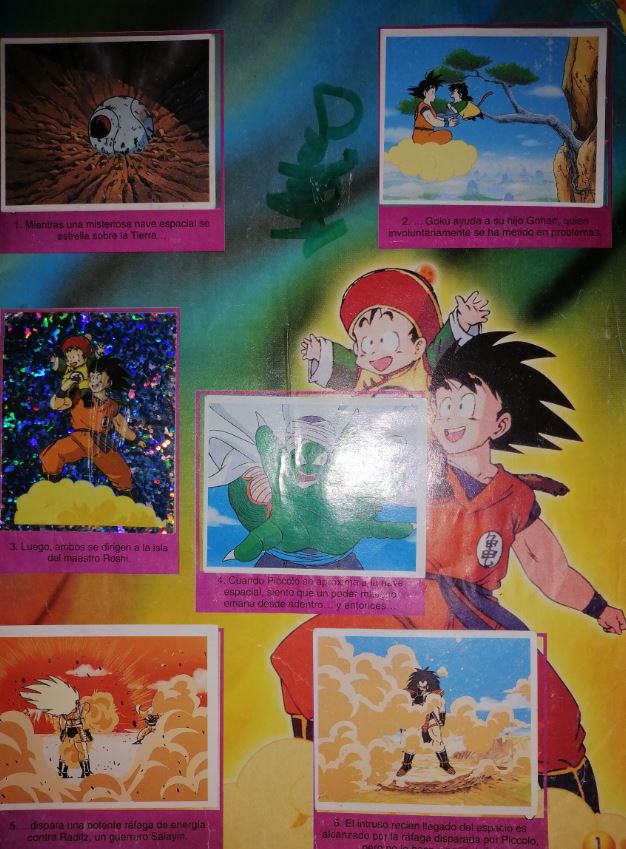 album salo navarrete dragon ball z 4