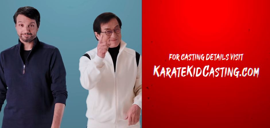 Jackie Chan y Ralph Macchio juntos en la próxima película de Karate Kid