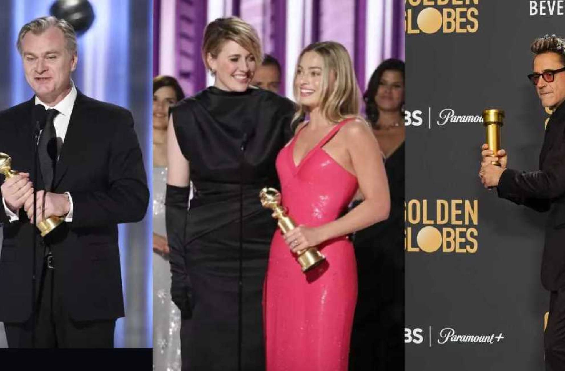 Golden Globes 2024 | Oppenheimer gana “Mejor Película” y “Succession” mejor serie de televisión